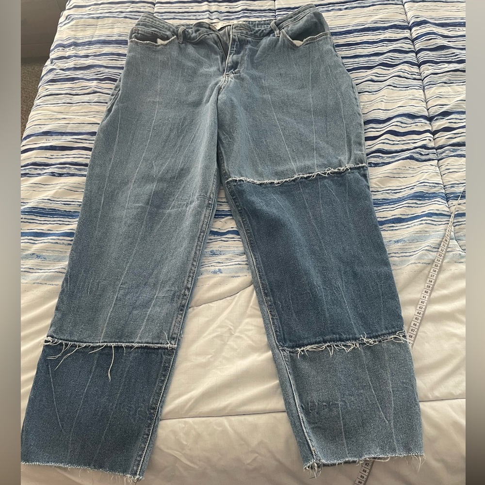 Hollister Blue Denim Curvy High-Rise Jeans